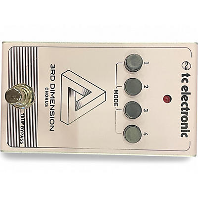 Used TC Electronic 3rd Dimension Chorus Effect Pedal