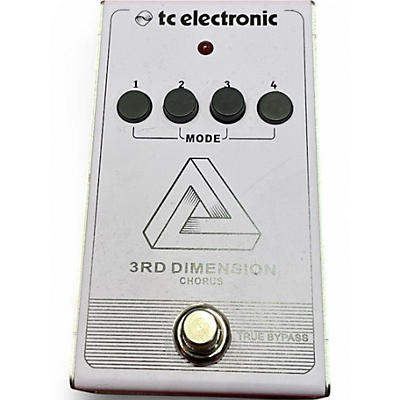 Used TC Electronic 3rd Dimension Chorus Effect Pedal