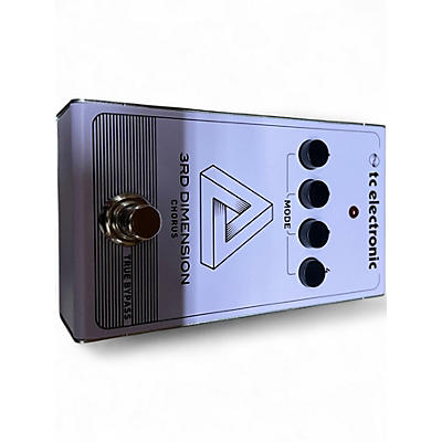 Used TC Electronic 3rd Dimension Chorus Effect Pedal