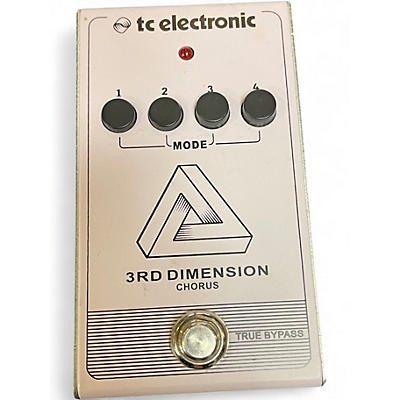 Used TC Electronic 3rd Dimension Chorus Effect Pedal