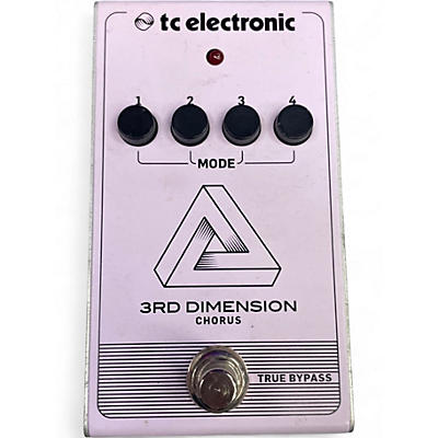 Used TC Electronic 3rd Dimension Chorus Effect Pedal