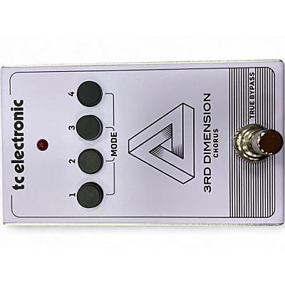 Used TC Electronic 3rd Dimension Chorus Effect Pedal