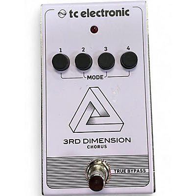 Used TC Electronic 3rd Dimension Chorus Effect Pedal