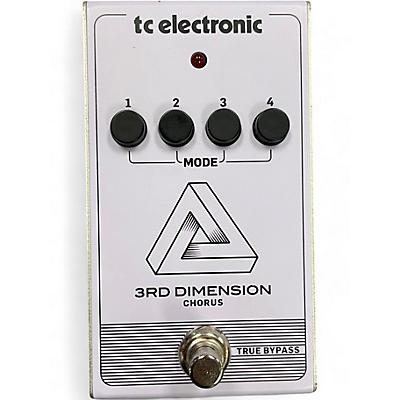 Used TC Electronic 3rd Dimension Chorus Effect Pedal