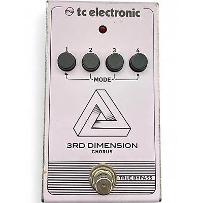 Used TC Electronic 3rd Dimension Chorus Effect Pedal
