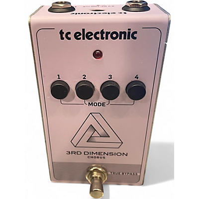 Used TC Electronic 3rd Dimension Chorus Effect Pedal