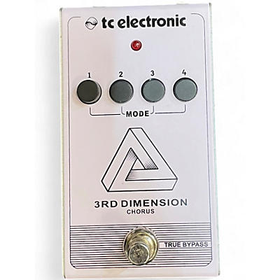 Used TC Electronic 3rd Dimension Chorus Effect Pedal