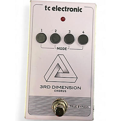 Used TC Electronic 3rd Dimension Chorus Effect Pedal
