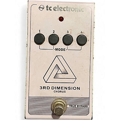 Used TC Electronic 3rd Dimension Chorus Effect Pedal