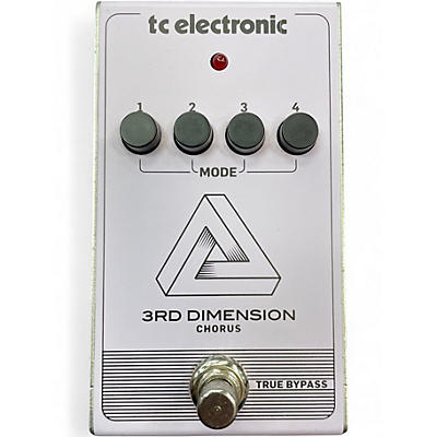 Used TC Electronic 3rd Dimension Chorus Effect Pedal
