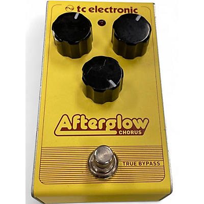 Used TC Electronic AFTERGLOW CHORUS Effect Pedal