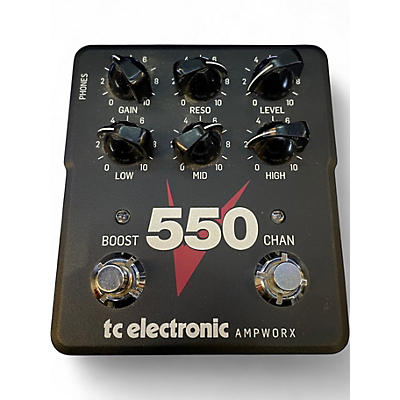 Used TC Electronic AMPWORX V550 PREAMP PEDAL Guitar Preamp