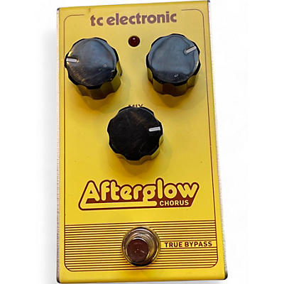 Used TC Electronic Afterglow Chorus Effect Pedal