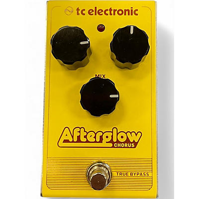 Used TC Electronic Afterglow Chorus Effect Pedal