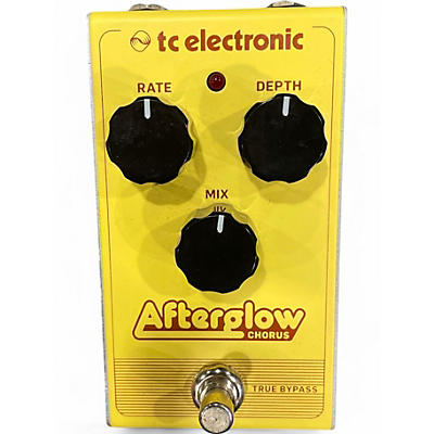 Used TC Electronic Afterglow Chorus Effect Pedal