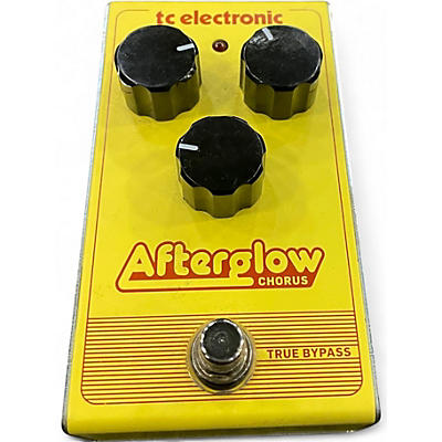 Used TC Electronic Afterglow Chorus Effect Pedal