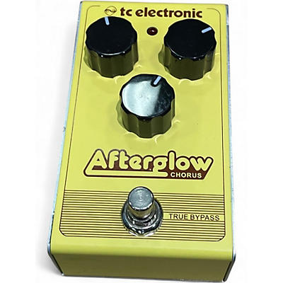 Used TC Electronic Afterglow Chorus Effect Pedal
