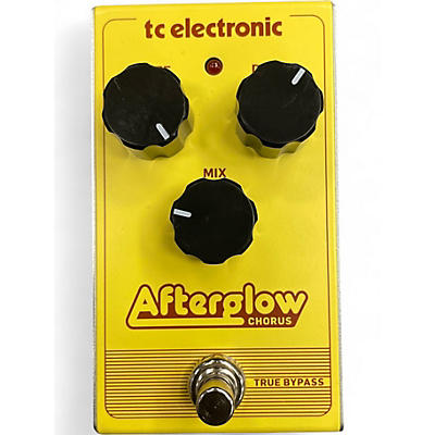 Used TC Electronic Afterglow Chorus Effect Pedal
