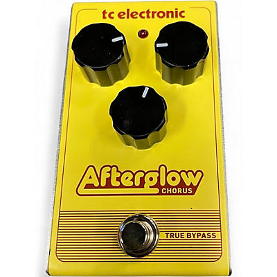 Used TC Electronic Afterglow Chorus Effect Pedal