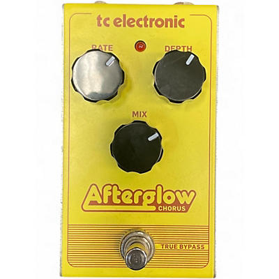 Used TC Electronic Afterglow Chorus Effect Pedal