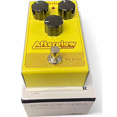 Used TC Electronic Afterglow Chorus Effect Pedal