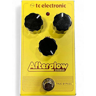 Used TC Electronic Afterglow Chorus Effect Pedal