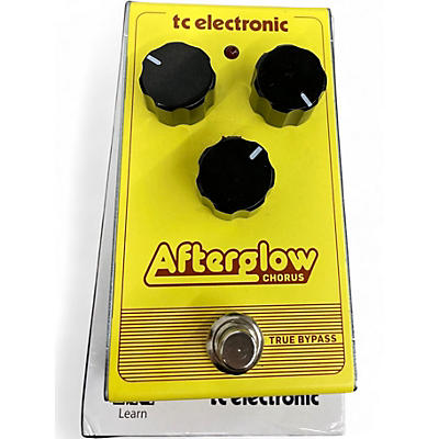 Used TC Electronic Afterglow Chorus Effect Pedal