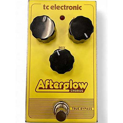 Used TC Electronic Afterglow Chorus Effect Pedal