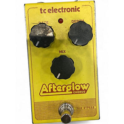 Used TC Electronic Afterglow Chorus Effect Pedal