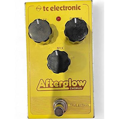 Used TC Electronic Afterglow Chorus Effect Pedal
