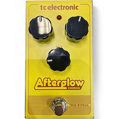 Used TC Electronic Afterglow Chorus Effect Pedal