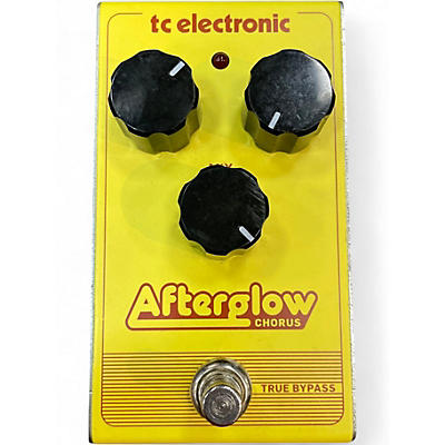 Used TC Electronic Afterglow Chorus Effect Pedal