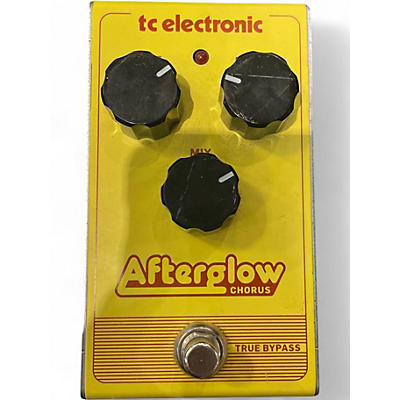 Used TC Electronic Afterglow Chorus Effect Pedal
