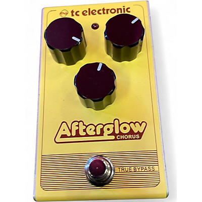 Used TC Electronic Afterglow Chorus Effect Pedal