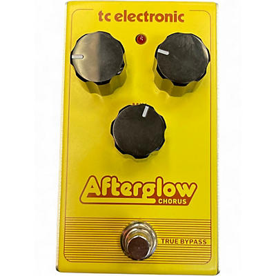 Used TC Electronic Afterglow Chorus Effect Pedal