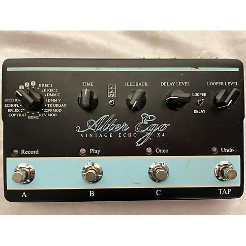 TC Electronic Used TC Electronic Alter Ego Vintage Echo X4 Effect Pedal