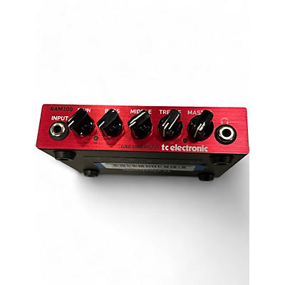 Used TC Electronic BAM200 Bass Amp Head