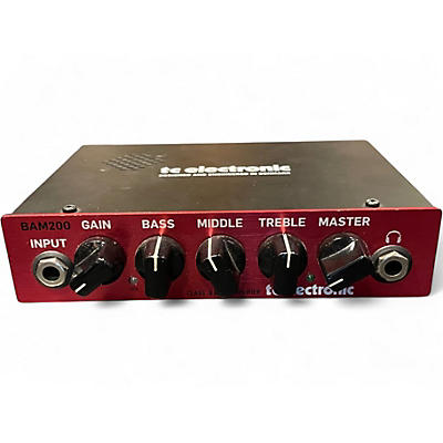Used TC Electronic BAM200 Bass Amp Head