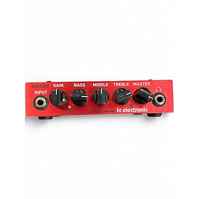 Used TC Electronic BAM200 Bass Amp Head