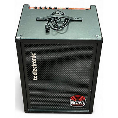 Used TC Electronic BG250 115 250W 1x15 Bass Combo Amp