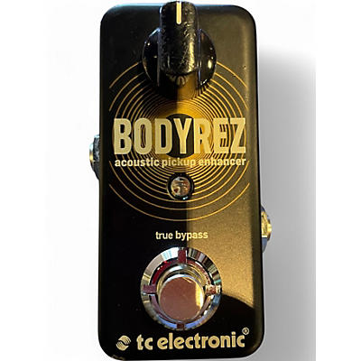 Used TC Electronic Bodyrez Acous Acoustic Enhancer Effect Pedal