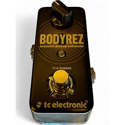 Used TC Electronic Bodyrez Acous Acoustic Enhancer Effect Pedal