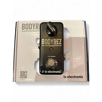 Used TC Electronic Bodyrez Acous Acoustic Enhancer Effect Pedal