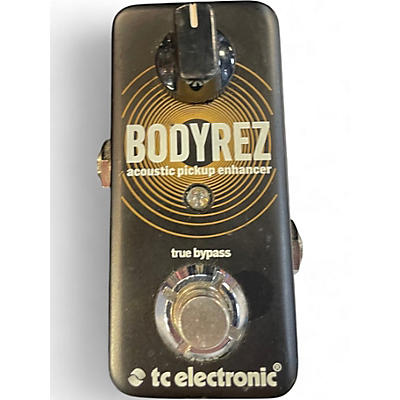 Used TC Electronic Bodyrez Acous Acoustic Enhancer Effect Pedal