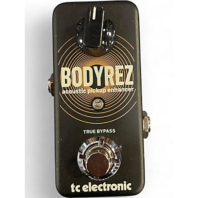 Used TC Electronic Bodyrez Acous Acoustic Enhancer Effect Pedal