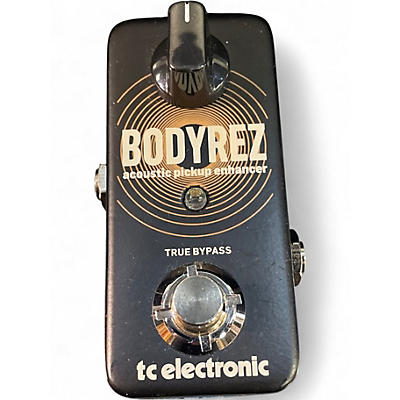 Used TC Electronic Bodyrez Acous Acoustic Enhancer Effect Pedal