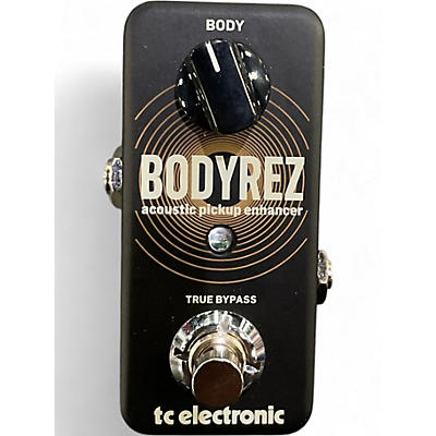 Used TC Electronic Bodyrez Acous Acoustic Enhancer Effect Pedal