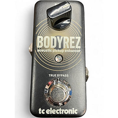 Used TC Electronic Bodyrez Acous Acoustic Enhancer Effect Pedal