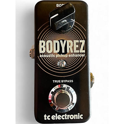 Used TC Electronic Bodyrez Acous Acoustic Enhancer Effect Pedal