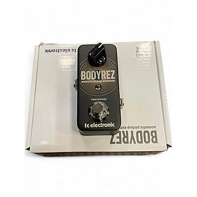 Used TC Electronic Bodyrez Acous Acoustic Enhancer Effect Pedal